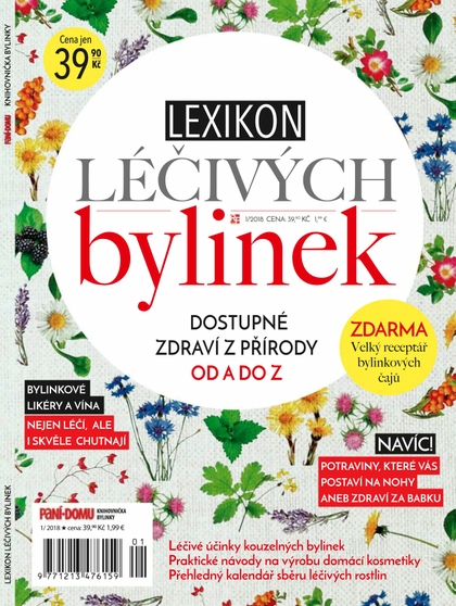 E-magazín Knihovnička Paní domu - Lexikon léčivých bylinek 1/18 - RF Hobby