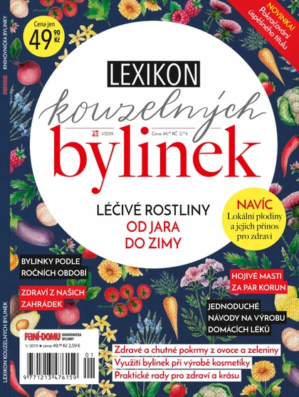 E-magazín Knihovnička Paní domu - Lexikon léčivých bylinek 1/19 - RF Hobby