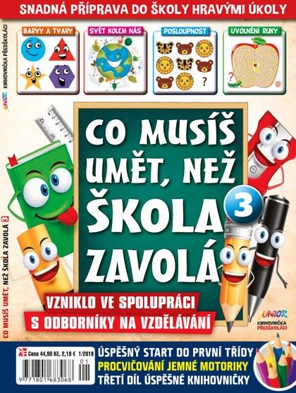 E-magazín Knihovnička Junior - Než škola zavolá 1/19 - RF Hobby