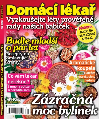 E-magazín Knihovnička Paní domu - Domácí lékař 1/16 - RF Hobby