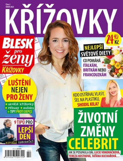 E-magazín BLESK pro ženy Křížovky - 02/2023 - CZECH NEWS CENTER a. s.