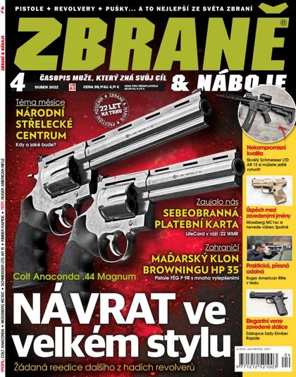 E-magazín Zbraně & náboje 4/22 - RF Hobby