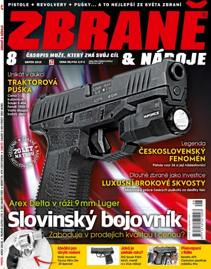 E-magazín Zbraně & náboje 8/19 - RF Hobby