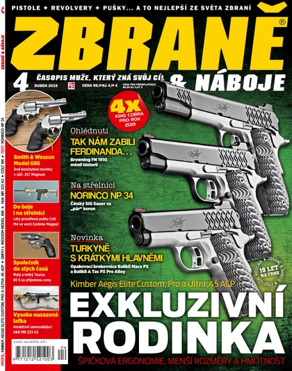 E-magazín Zbraně & náboje 4/19 - RF Hobby