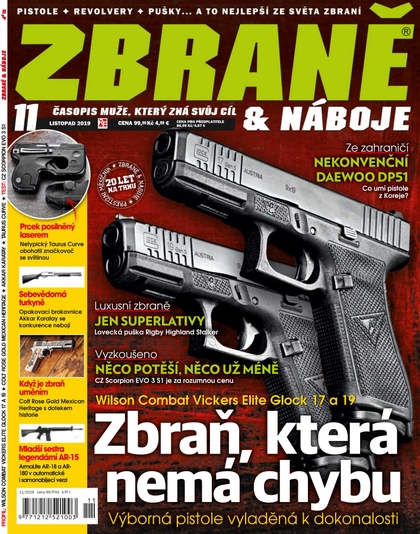 E-magazín Zbraně & náboje 11/19 - RF Hobby