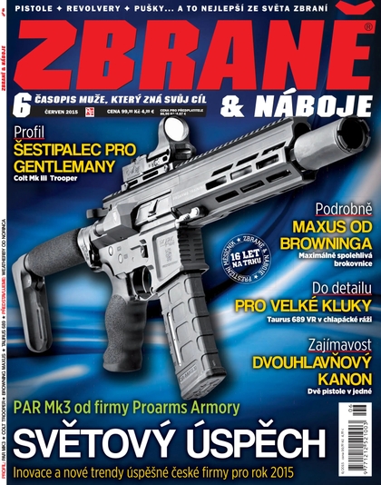 E-magazín Zbraně & náboje 6/15 - RF Hobby