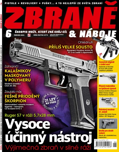 E-magazín Zbraně & náboje 6/21 - RF Hobby