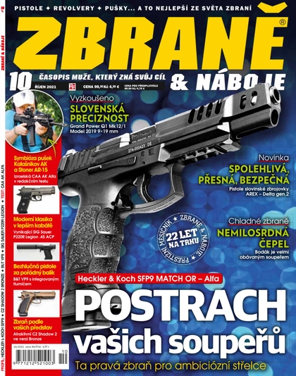 E-magazín Zbraně & náboje 10/21 - RF Hobby