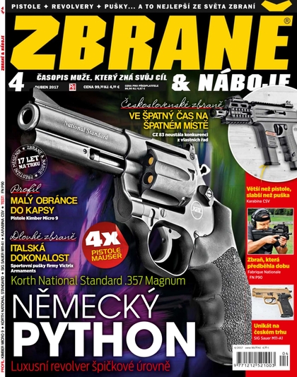 E-magazín Zbraně & náboje 4/17 - RF Hobby