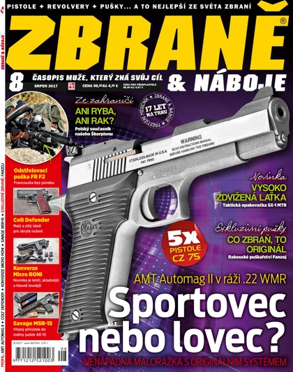 E-magazín Zbraně & náboje 8/17 - RF Hobby