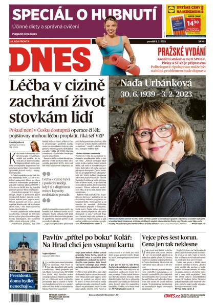 E-magazín MF DNES - 6.2.2023 - MAFRA, a.s.