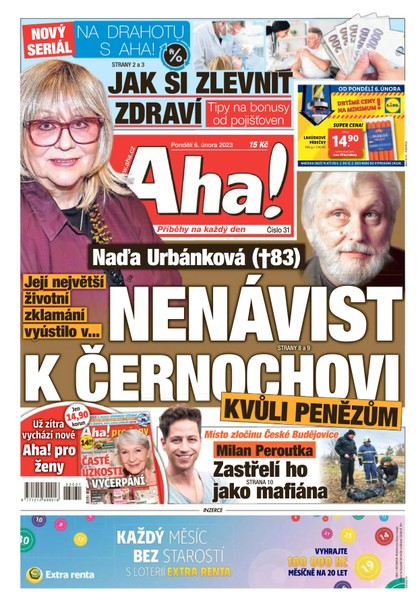 E-magazín AHA! - 6.2.2023 - CZECH NEWS CENTER a. s.
