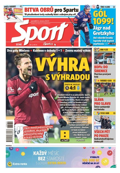 E-magazín Sport - 6.2.2023 - CZECH NEWS CENTER a. s.