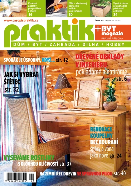E-magazín PRAKTIK & příloha Byt magazín 2/2012 - Pražská vydavatelská společnost