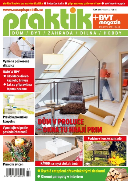 E-magazín PRAKTIK & příloha Byt magazín 10/2015 - Pražská vydavatelská společnost