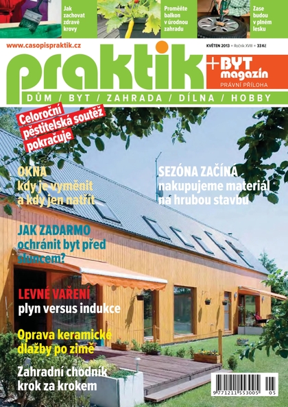 E-magazín PRAKTIK & příloha Byt magazín 5/2013 - Pražská vydavatelská společnost
