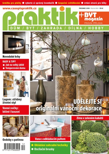 E-magazín PRAKTIK & příloha Byt magazín 12/2018 - Pražská vydavatelská společnost