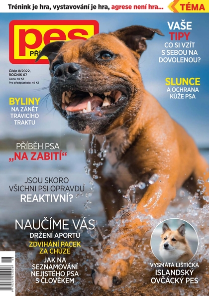 E-magazín Pes přítel člověka 8/2022 - Pražská vydavatelská společnost