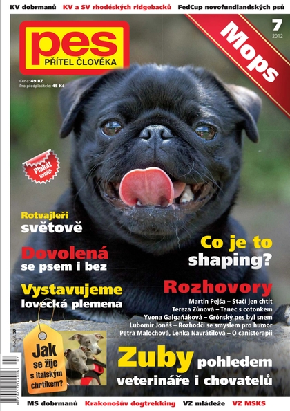 E-magazín Pes přítel člověka 7/2012 - Pražská vydavatelská společnost
