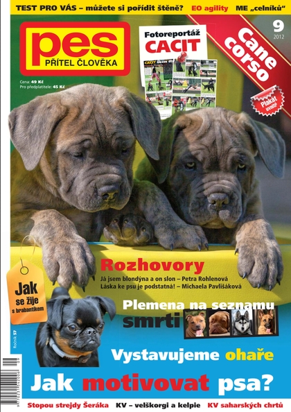 E-magazín Pes přítel člověka 9/2012 - Pražská vydavatelská společnost
