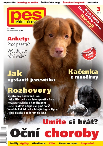 E-magazín Pes přítel člověka 3/2012 - Pražská vydavatelská společnost