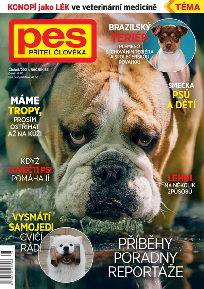 E-magazín Pes přítel člověka 8/2021 - Pražská vydavatelská společnost
