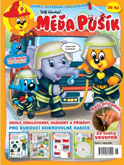 E-magazín Méďa Pusík 8/2022 - Pražská vydavatelská společnost