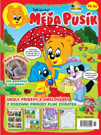E-magazín Méďa Pusík 11/2021 - Pražská vydavatelská společnost
