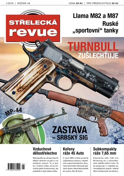 E-magazín Střelecká revue  1/2016 - Extra Publishing, s. r. o.