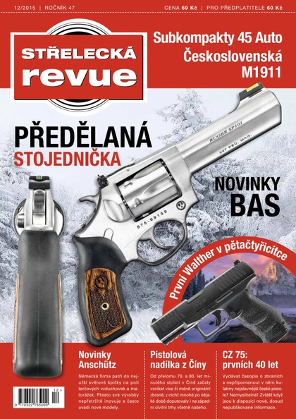 E-magazín Střelecká revue  12/2015 - Extra Publishing, s. r. o.