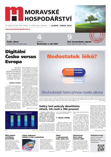 E-magazín MH únor 2023 - Magnus Regio, vydavatel Moravského hospodářství