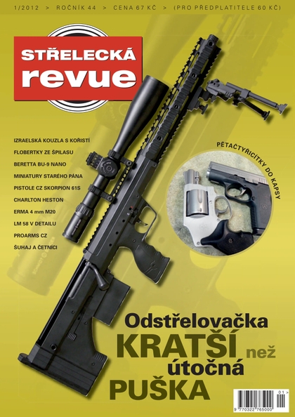 E-magazín Střelecká revue  1/2012 - Pražská vydavatelská společnost