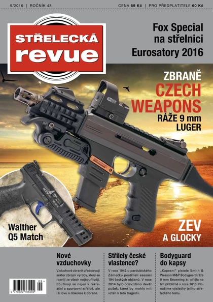 E-magazín Střelecká revue  9/2016 - Pražská vydavatelská společnost