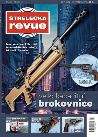 E-magazín Střelecká revue  1/2022 - Pražská vydavatelská společnost