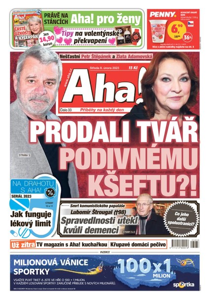 E-magazín AHA! - 8.2.2023 - CZECH NEWS CENTER a. s.