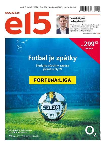 E-magazín E15 - 8.2.2023 - CZECH NEWS CENTER a. s.