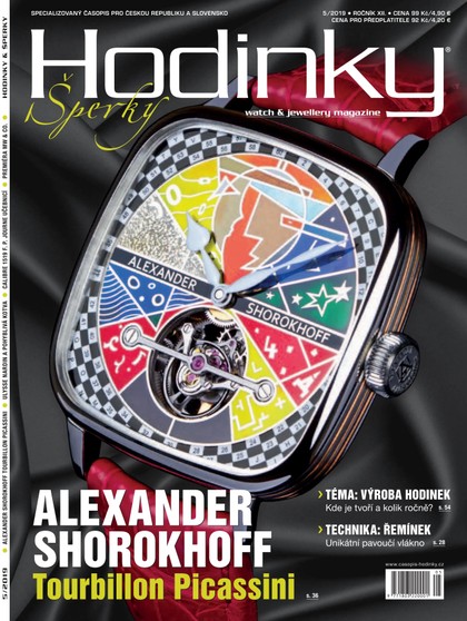 E-magazín Hodinky a Šperky 5/2019 - Watch Star Media s.r.o.