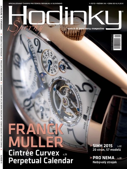 E-magazín Hodinky a Šperky 01/2015 - Watch Star Media s.r.o.