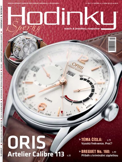 E-magazín Hodinky a Šperky 5/2017 - Watch Star Media s.r.o.