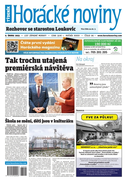 E-magazín Horácké noviny 06/2023 - Horácké noviny