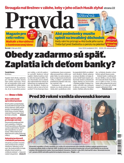 E-magazín Denník Pravda 9. 2. 2023 - OUR MEDIA SR a. s.