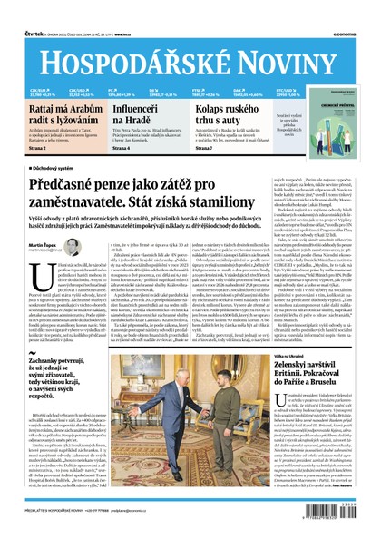 E-magazín HN 029 - 09.02.2023 - Economia, a.s.