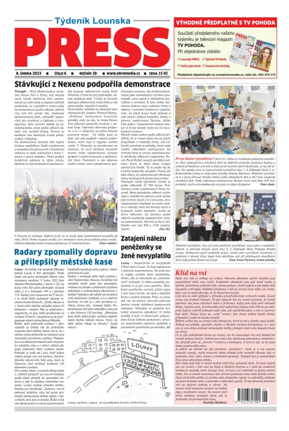 E-magazín Lounský Press 06/23 - Ohře Media