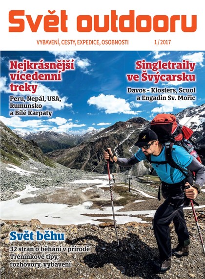 E-magazín Svět Outdooru 1/2017 - HIKE, BIKE, PADDLE, TRAVEL, RUN, RUM, z.s.