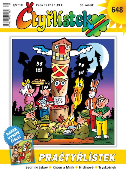 E-magazín Čtyřlístek 8/2018 - Čtyřlístek