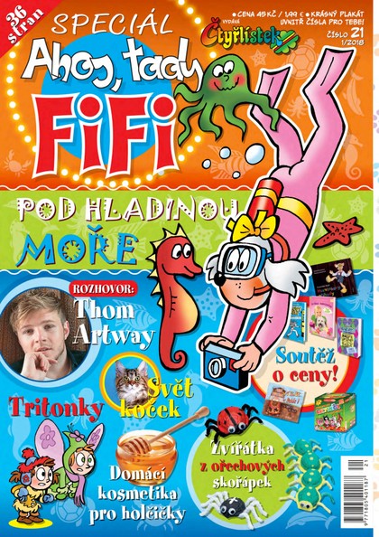 E-magazín Ahoj, tady FiFi 1/2018 - Čtyřlístek