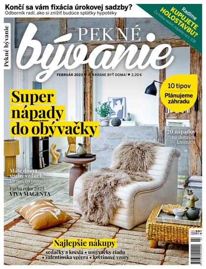E-magazín Pekné bývanie 2/2023 - Hobby Media