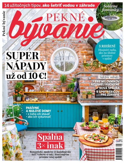 E-magazín Pekné bývanie 9/2022 - Hobby Media