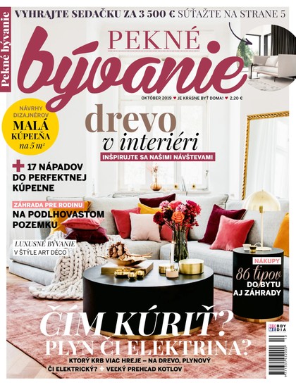 E-magazín Pekné bývanie 10/2019 - Hobby Media