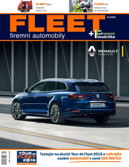 E-magazín FLEET firemní automobily 4/2016 - Club 91